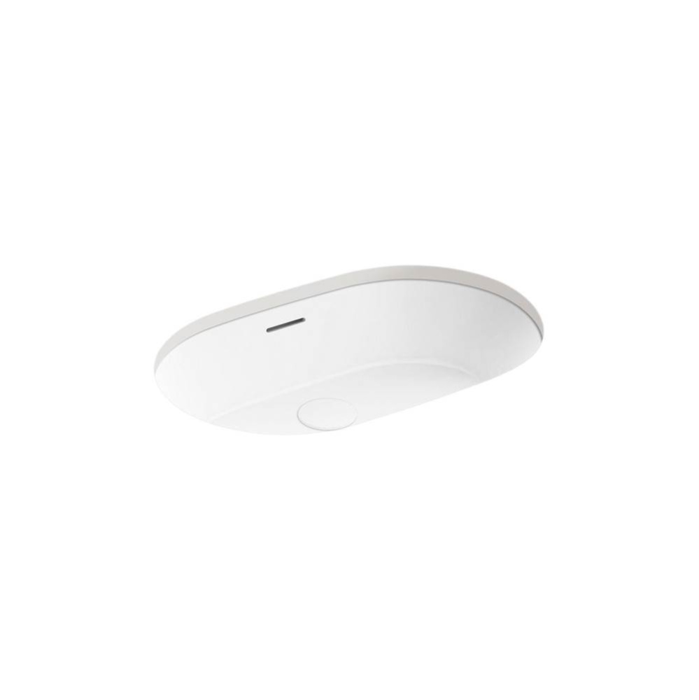 Brazn® 24-1/4'' oval undermount bathroom sink