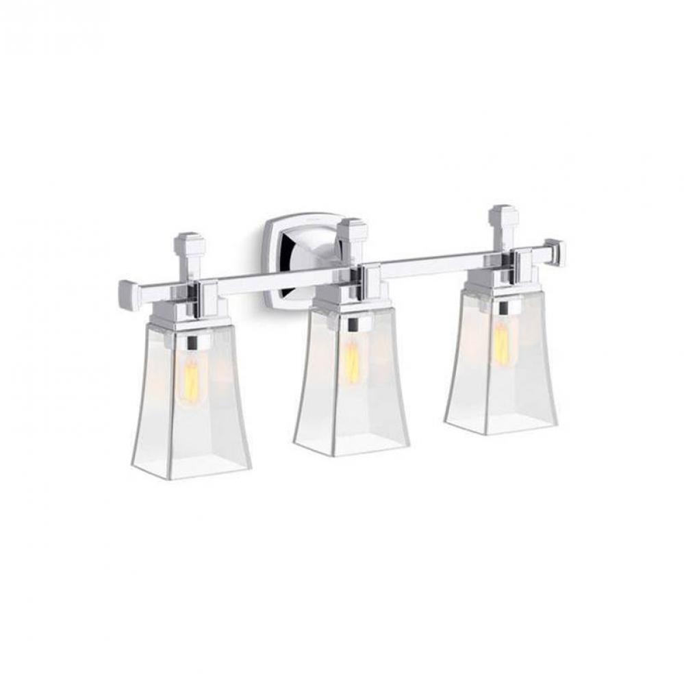 Riff® Three-light sconce