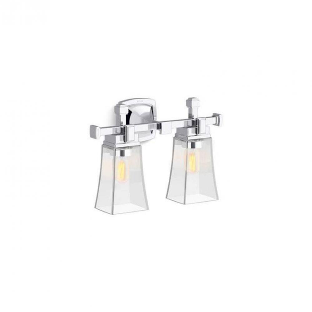 Riff® Two-light sconce