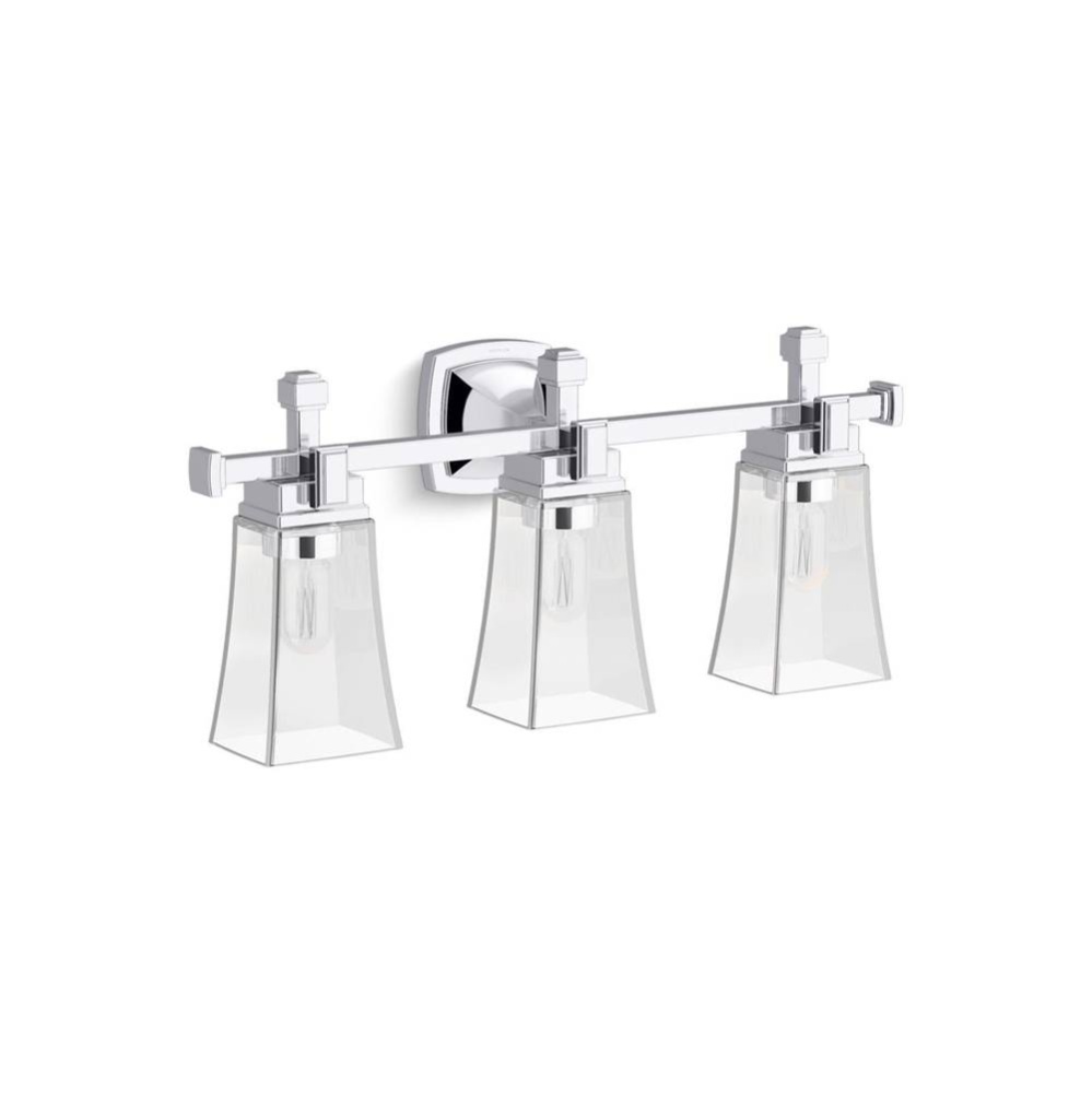 Riff® Three-light sconce