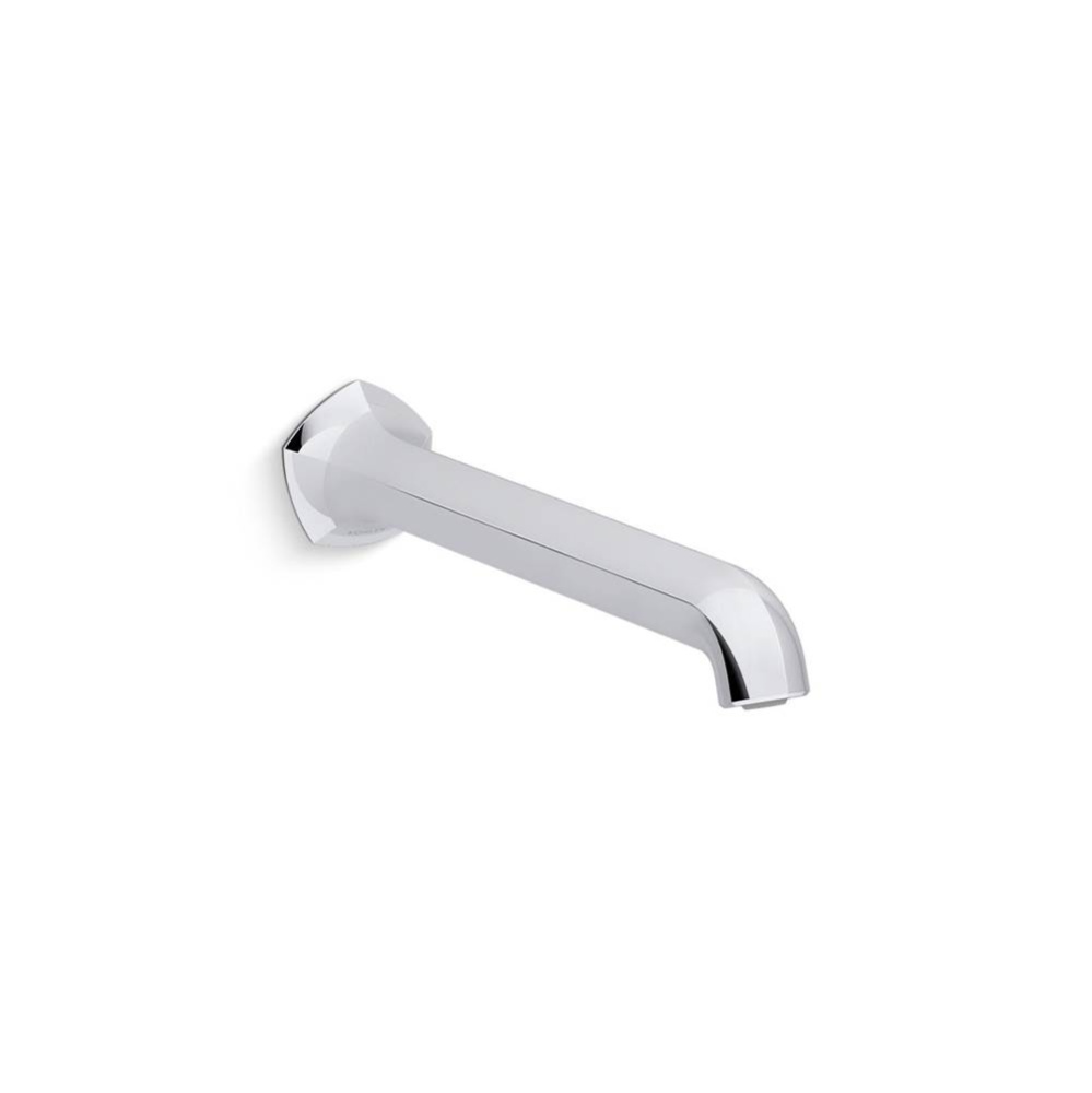 Occasion® Wall-mount bath spout with Straight design, 12''