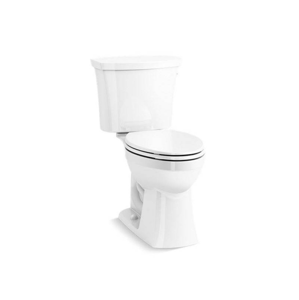 Kelston® Two-piece elongated 1.28 gpf toilet with right-hand trip lever