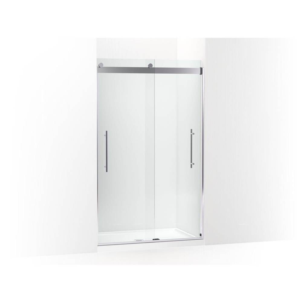 Levity® Plus Frameless sliding shower door, 77-9/16'' H x 44-5/8 - 47-5/8'&apo