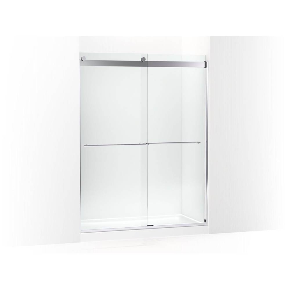 Levity® Plus Frameless sliding shower door, 77-9/16'' H x 56-5/8 - 59-5/8'&apo