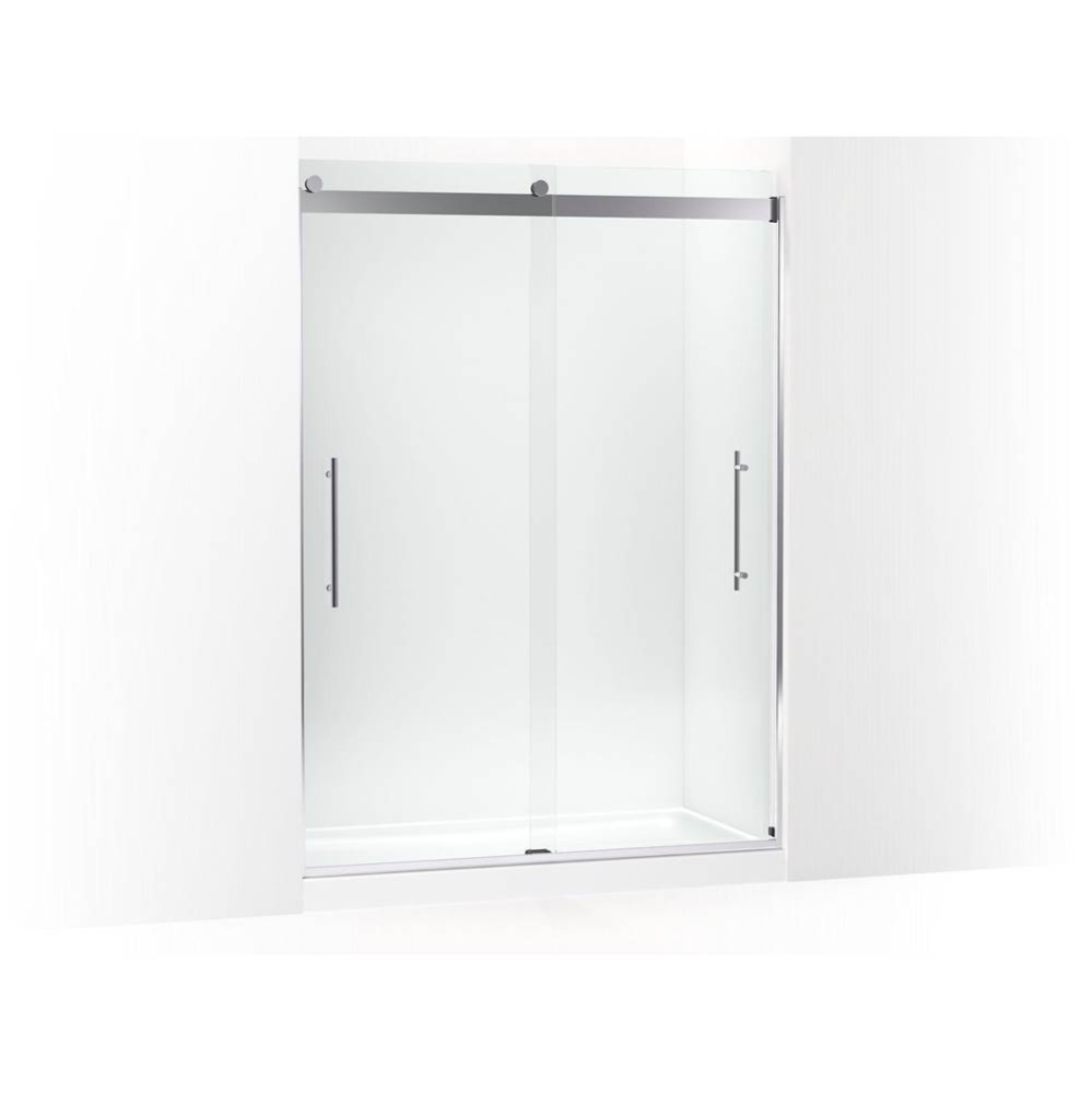 Levity® Plus Frameless sliding shower door, 81-5/8'' H x 56-5/8 - 59-5/8'&apos