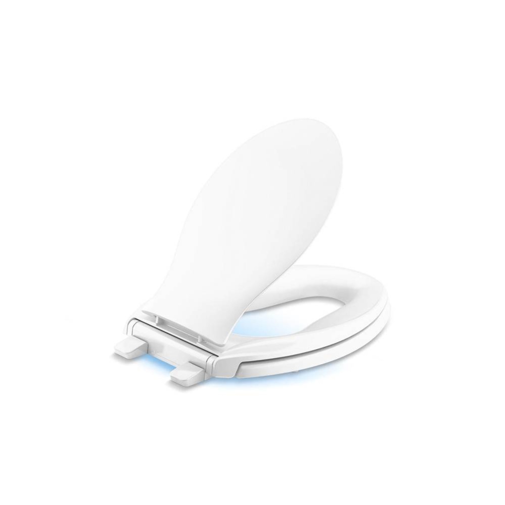 Transitions® Nightlight ReadyLatch® Quiet-Close™ elongated toilet seat