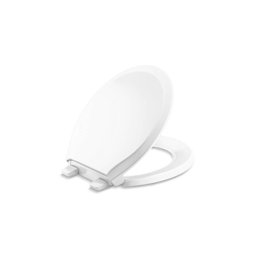 Rutledge® ReadyLatch® Quiet-Close™ round-front toilet seat