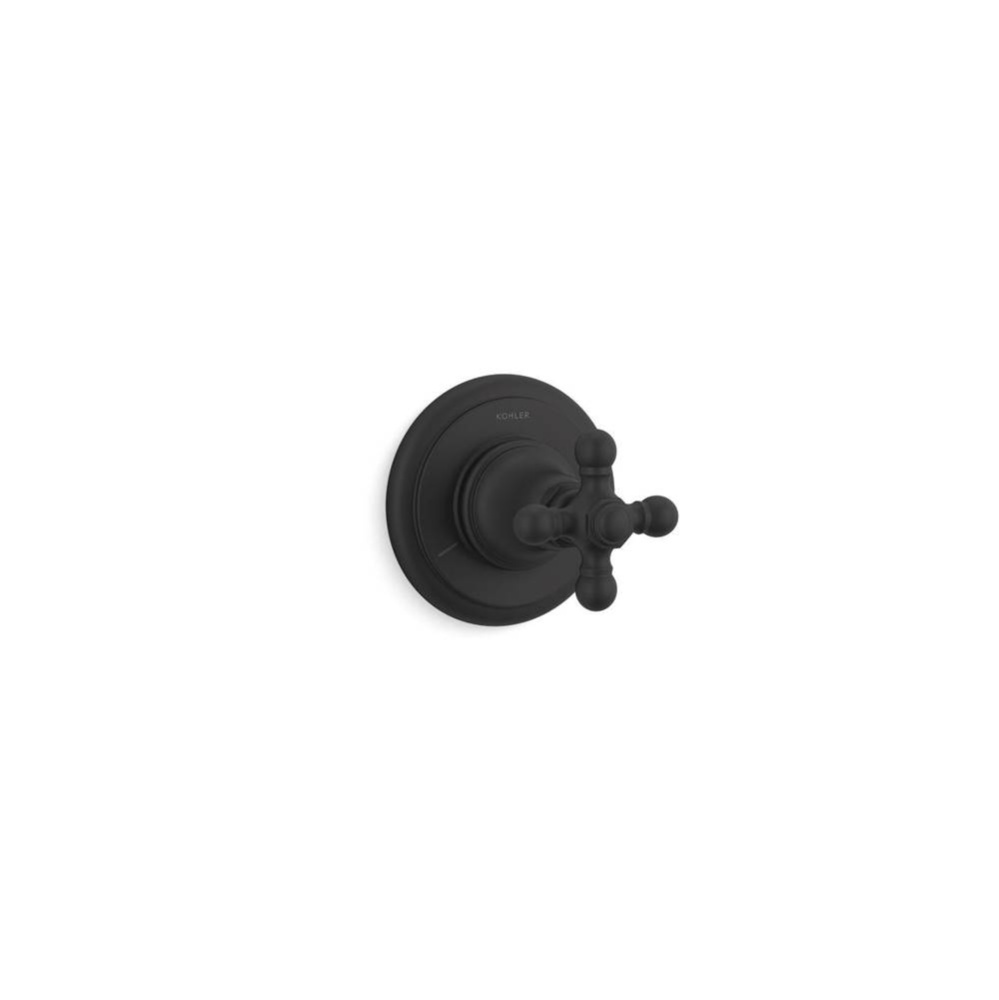 Artifacts® MasterShower® transfer valve trim with cross handle