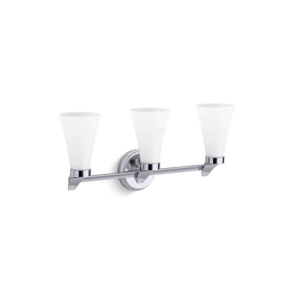 Simplice™ Three-light sconce