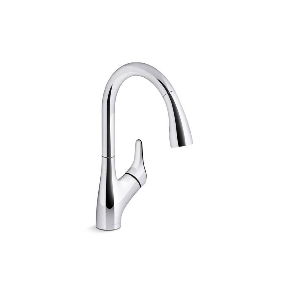 Rival® Pull-down kitchen sink faucet with two-function sprayhead