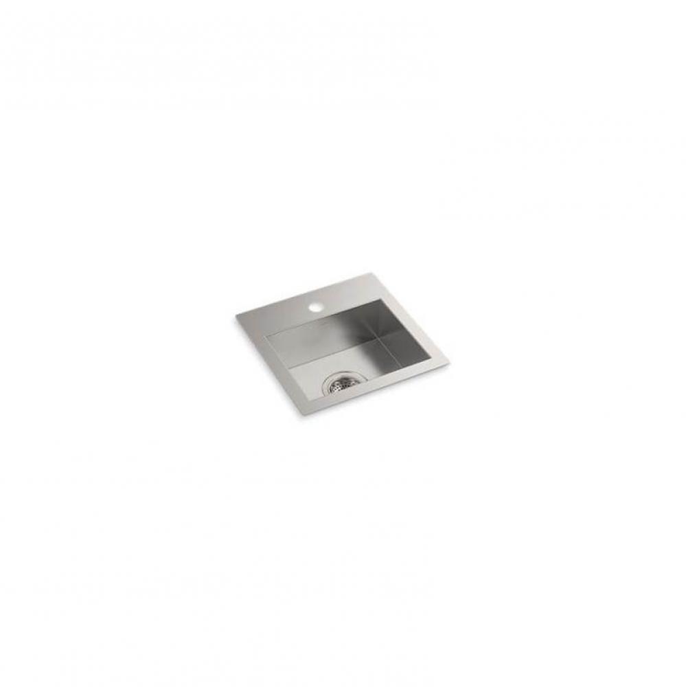 Vault™ 15'' top-/undermount single-bowl bar sink