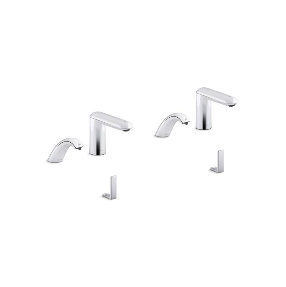 Kumin® Curve Touchless lavatory faucets and soap dispensers with Kinesis® sensor technol