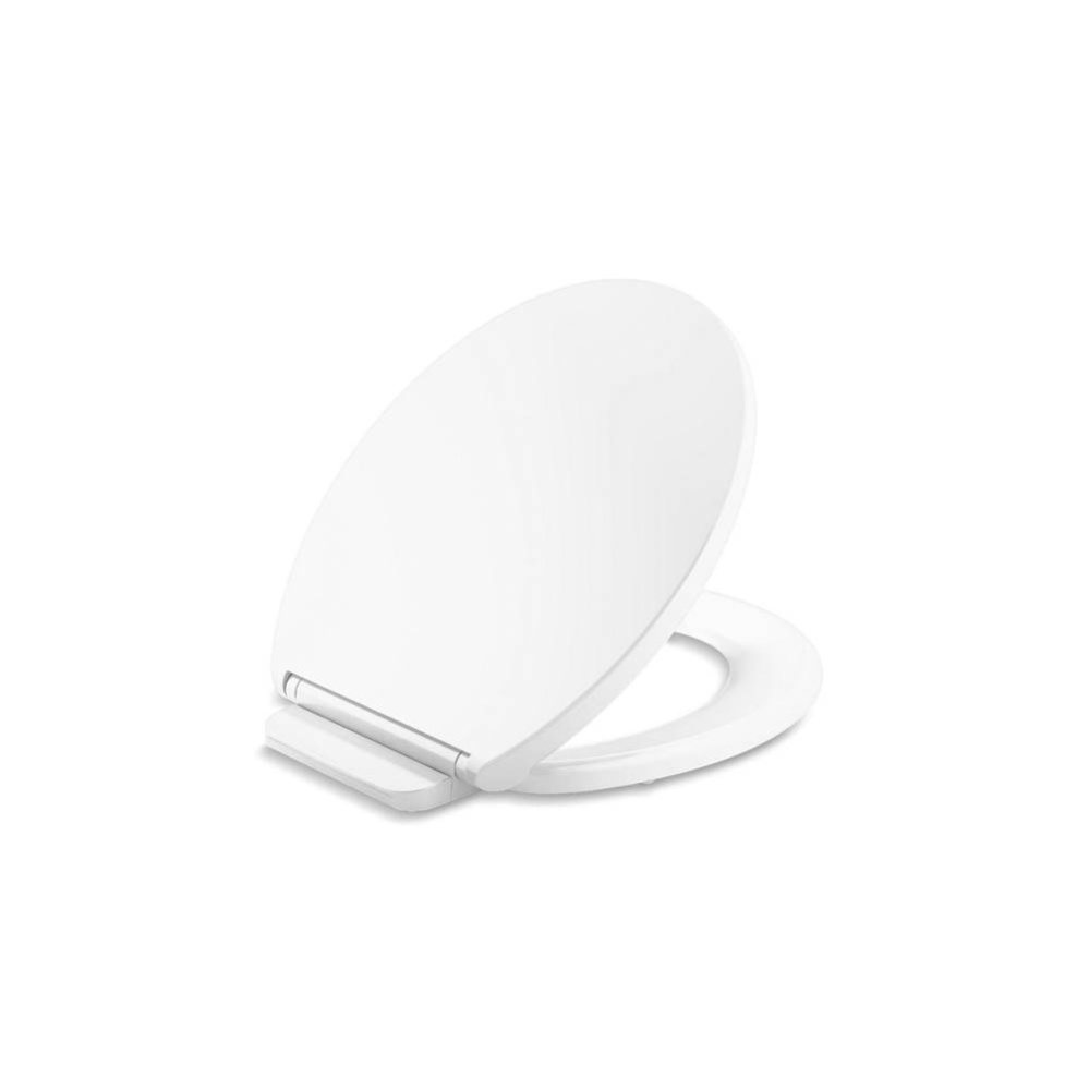 Glissade® ReadyLatch® Quiet-Close™ round-front toilet seat