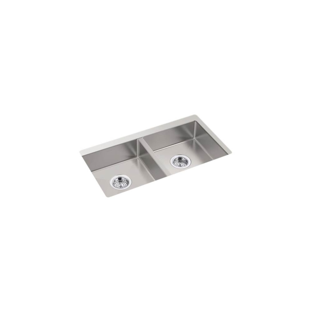Strive® 29-1/2'' undermount double-bowl kitchen sink