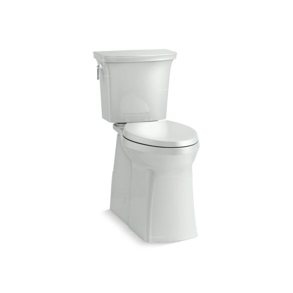 Corbelle® Tall two-piece elongated toilet with skirted trapway, 1.28 gpf