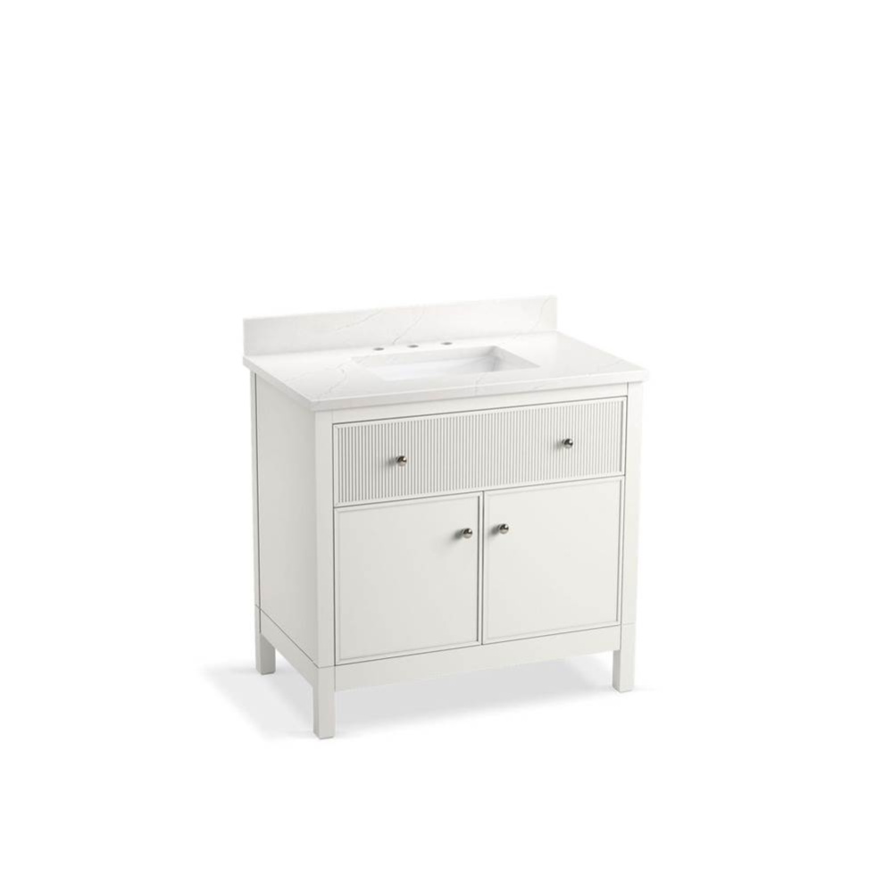 Malin™ by Studio McGee 36'' bathroom vanity cabinet with sink and quartz top