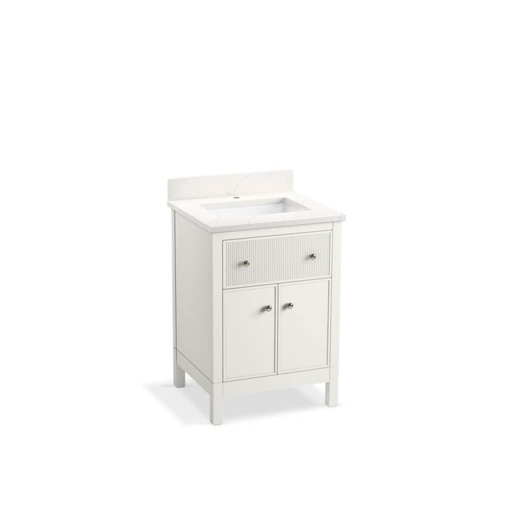 Malin™ by Studio McGee 24'' bathroom vanity cabinet with sink and quartz top