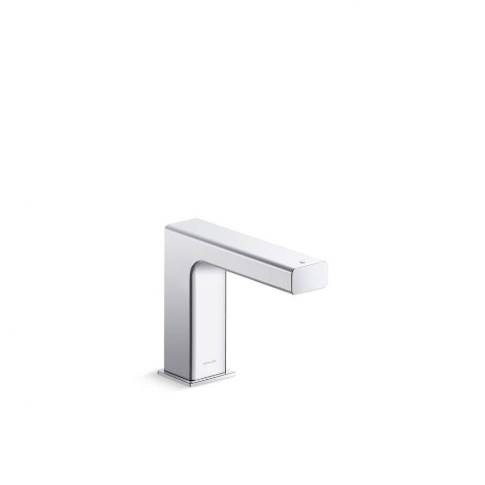 Strayt™ Touchless single-hole lavatory faucet with Kinesis® sensor technology, DC-powered,