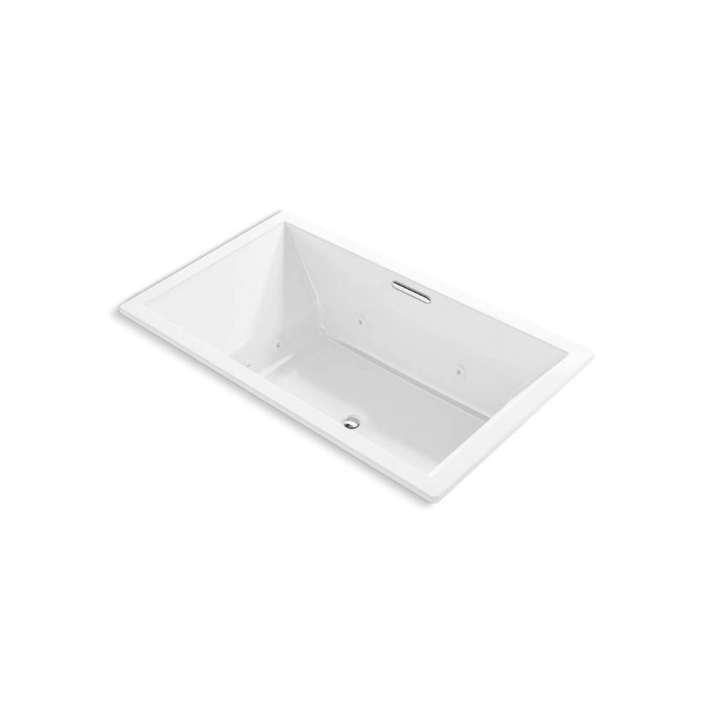 Underscore® 72'' x 42'' drop-in heated whirlpool bath