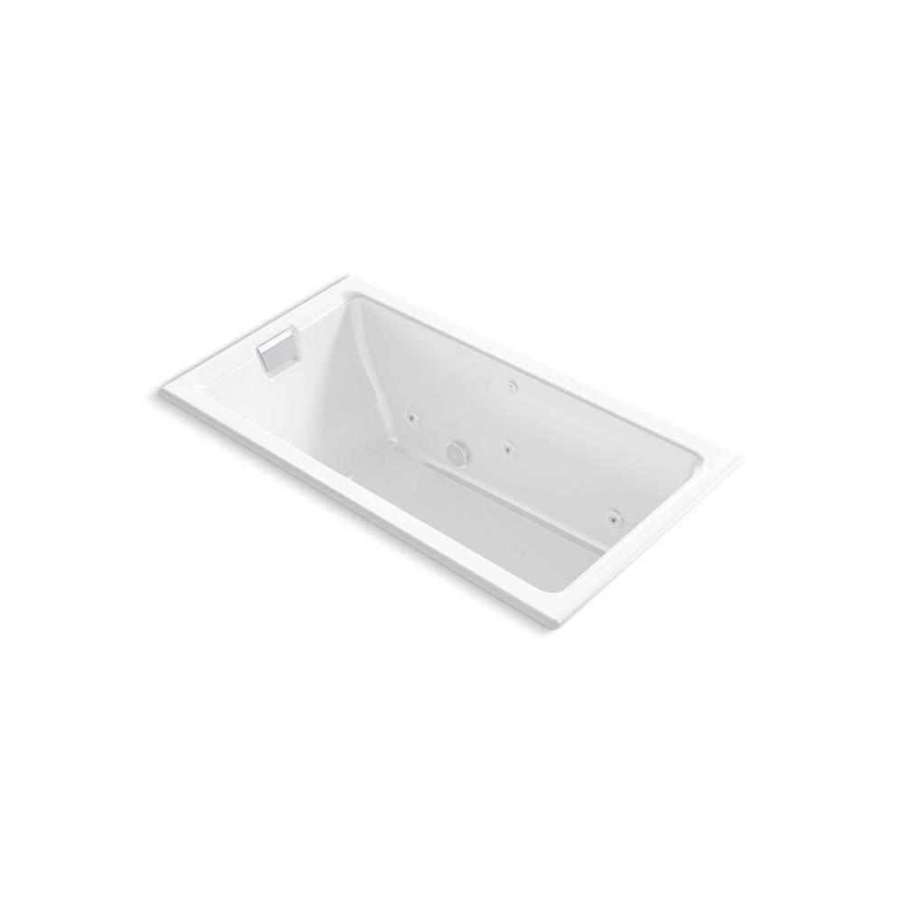 Tea-for-Two® 66'' x 36'' drop-in/undermount whirlpool bath