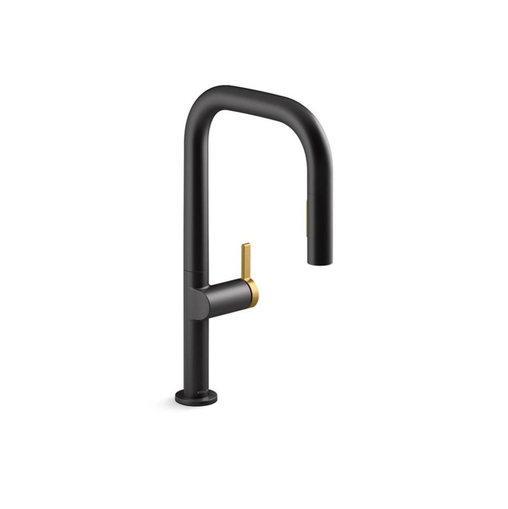 Components® Touchless pull-down kitchen sink faucet with two-function sprayhead