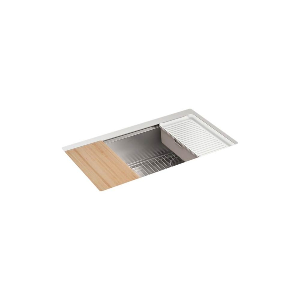 Strive® 32'' undermount single-bowl workstation kitchen sink