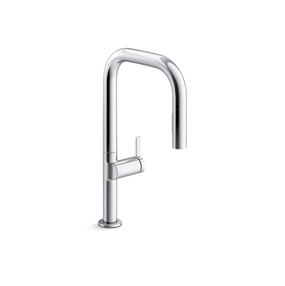 Components® Pull-down kitchen sink faucet with two-function sprayhead