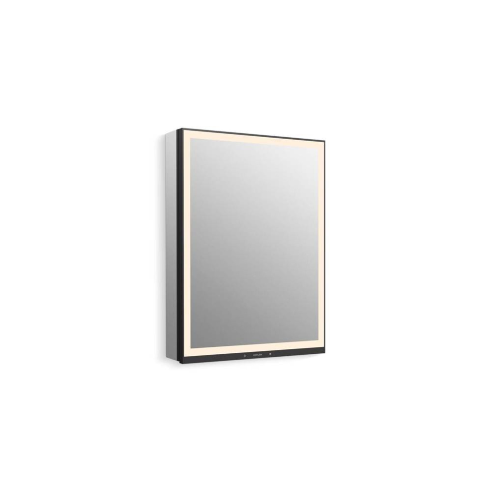 Collage™ 24'' x 32'' lighted framed medicine cabinet, left-hinged