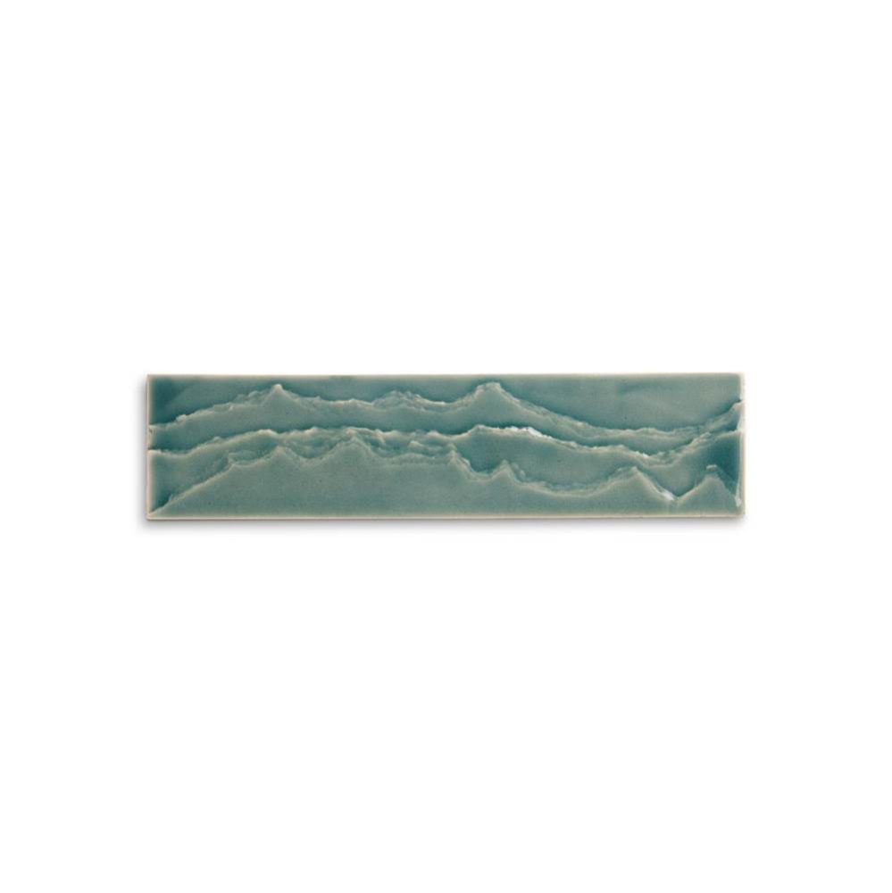 Landshapes™ by Daniel Arsham 3'' x 12'' feature tile produced by the KOHLER