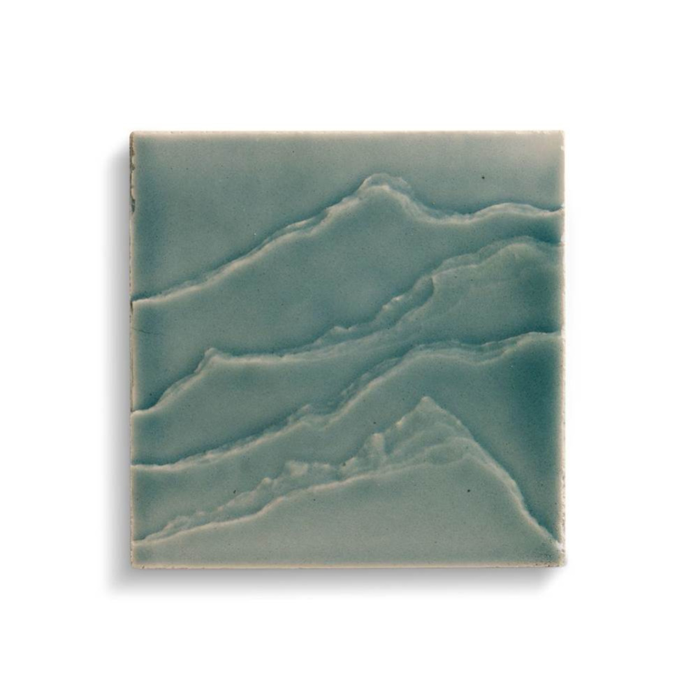 6'' x 6'' feature tile produced by the KOHLER WasteLAB