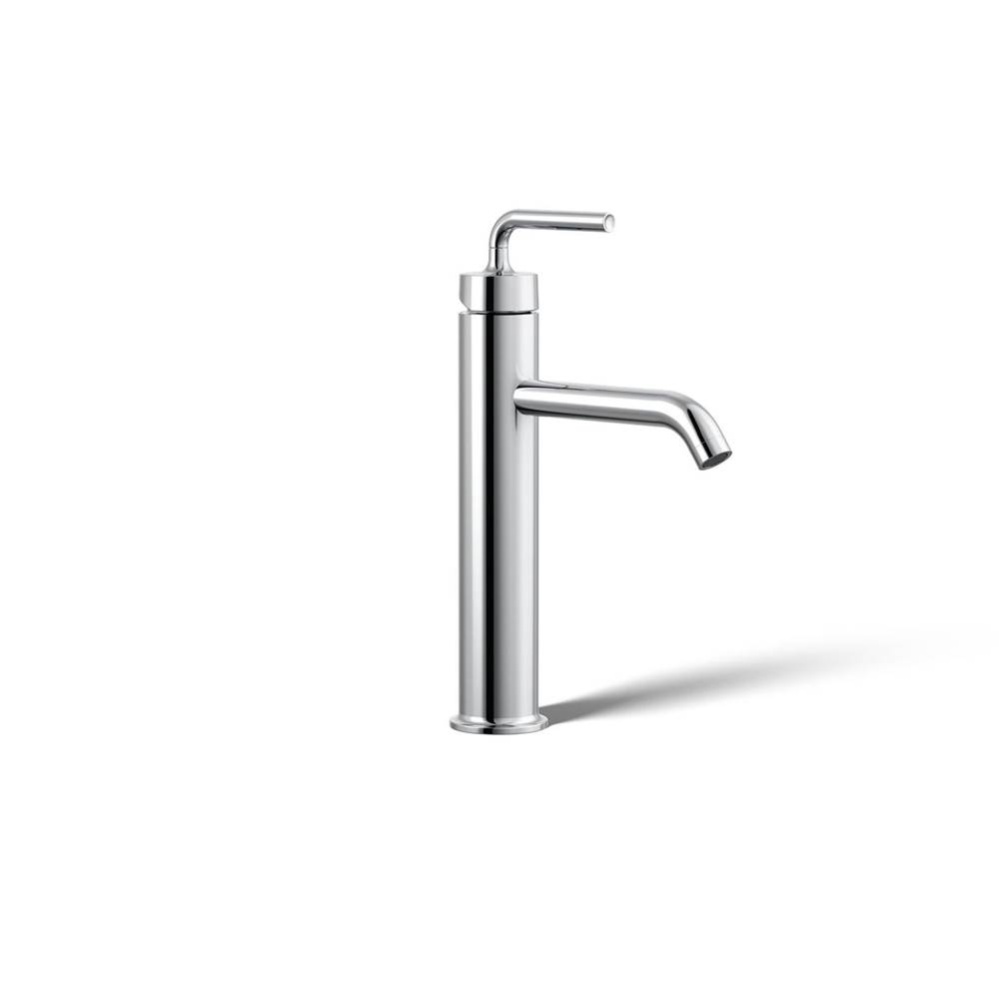 Purist® Tall single-handle bathroom sink faucet with Lever handle, 1.2 gpm