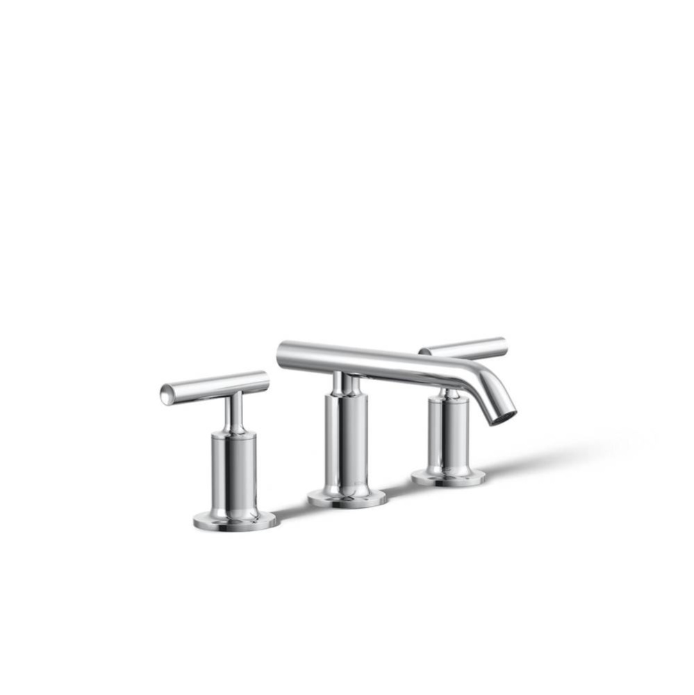 Purist® Widespread bathroom sink faucet with Lever handles, 1.2 gpm