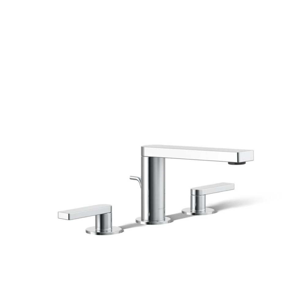 Composed® Widespread bathroom sink faucet with Lever handles, 1.2 gpm