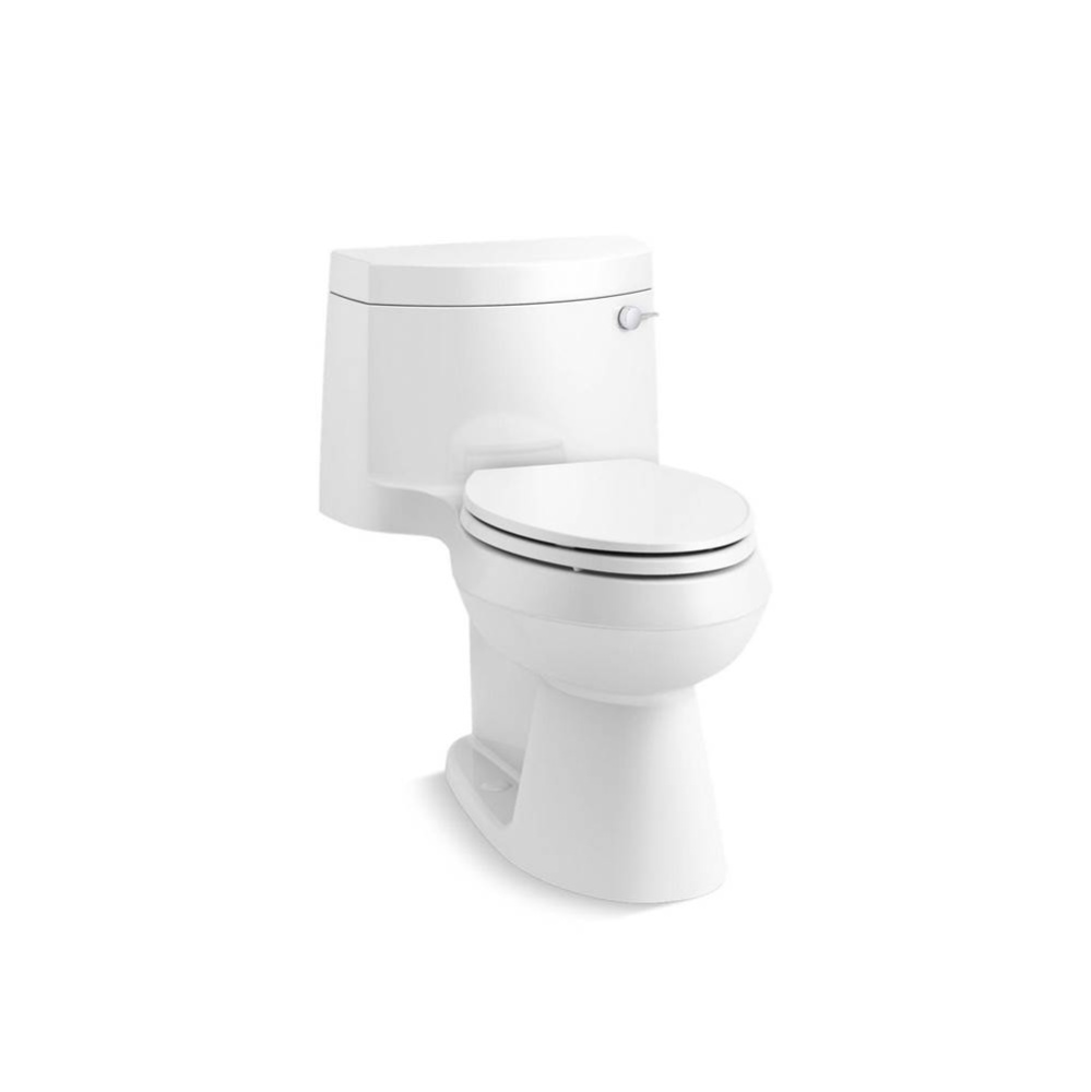 Cimarron® One-piece elongated toilet with concealed trapway, 1.28 gpf