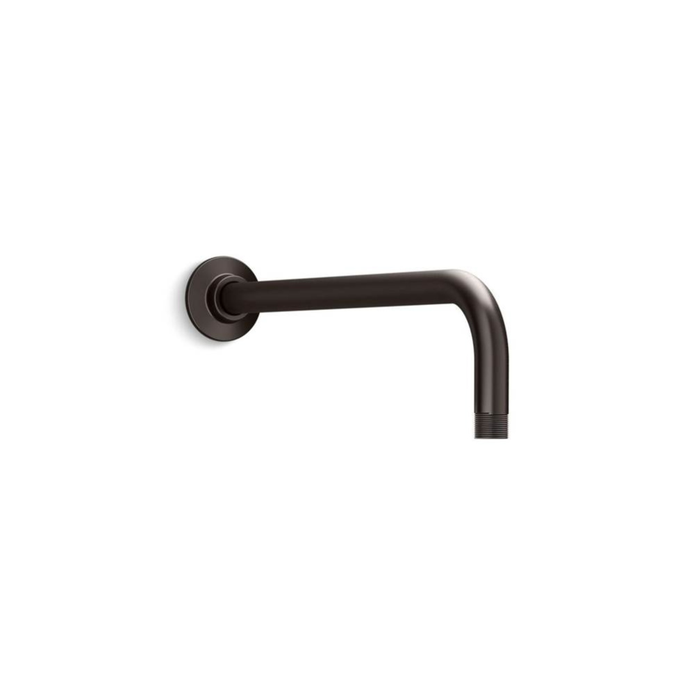 Wall-mount rainhead arm and flange