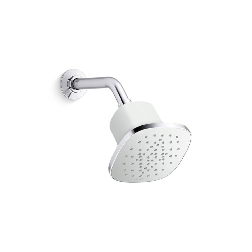 Cinq™ Square single-function filtered showerhead, 2.5 gpm