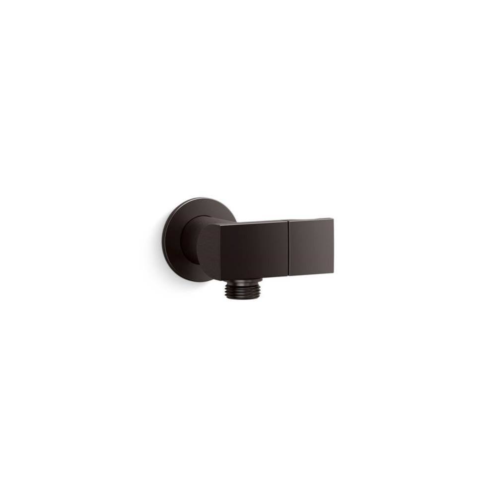 Exhale® Wall-mount handshower holder with supply elbow and check valve