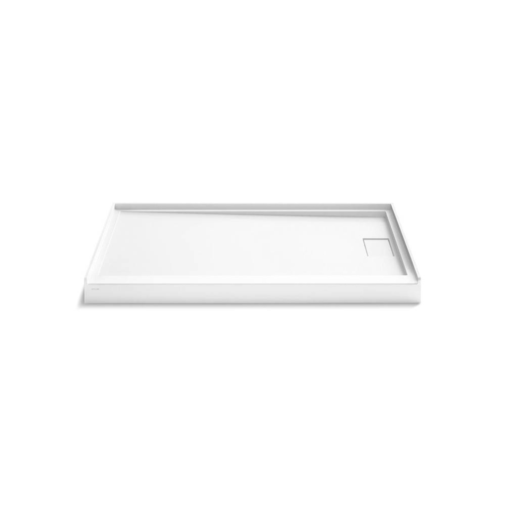 Stoneridge 60'' X 36'' Alcove Shower Base Right Drain