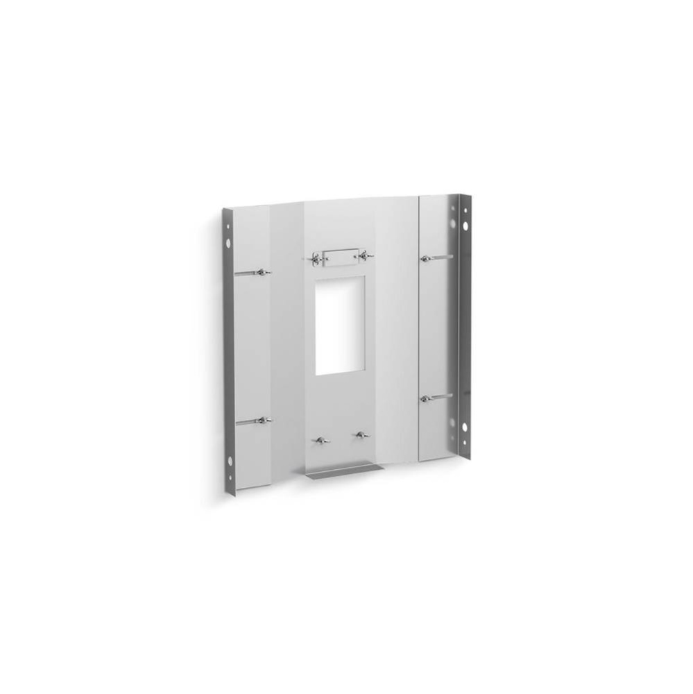 Rough-in bracket for concealed touchless flushometer valve (optional)