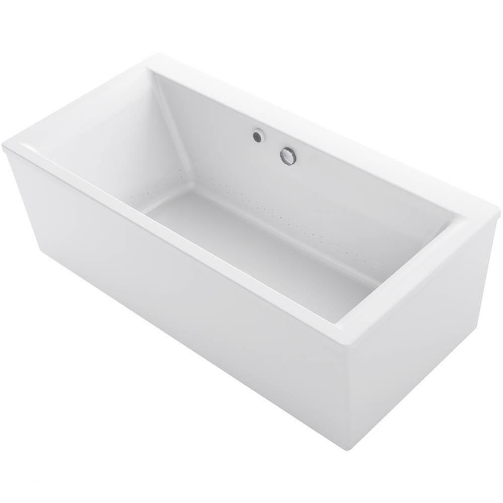 Stargaze® 60'' x 34'' freestanding bath with Bask® heated surface an