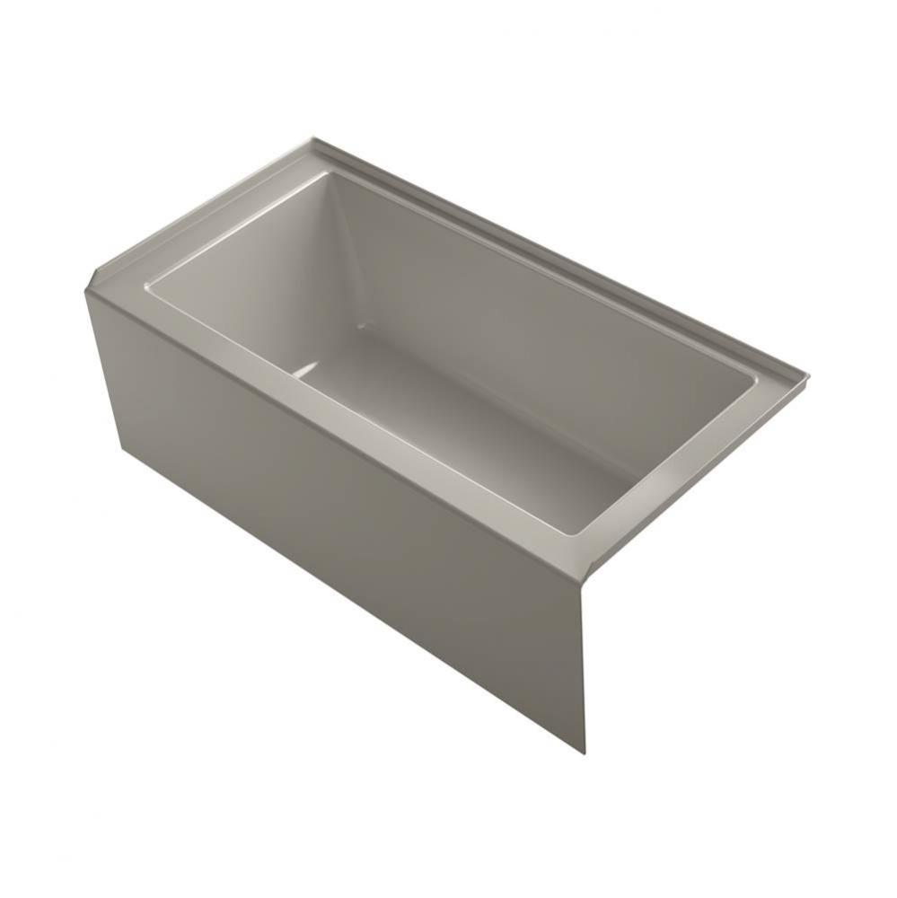 Underscore 60 In. x 30 In. Alcove Bath with Integral Apron, Integral Flange and Right-hand Drain