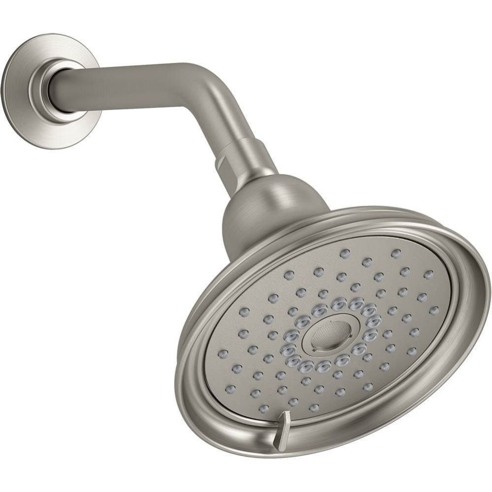 Bancroft® 2.5 gpm multifunction showerhead with Katalyst® air-induction technology