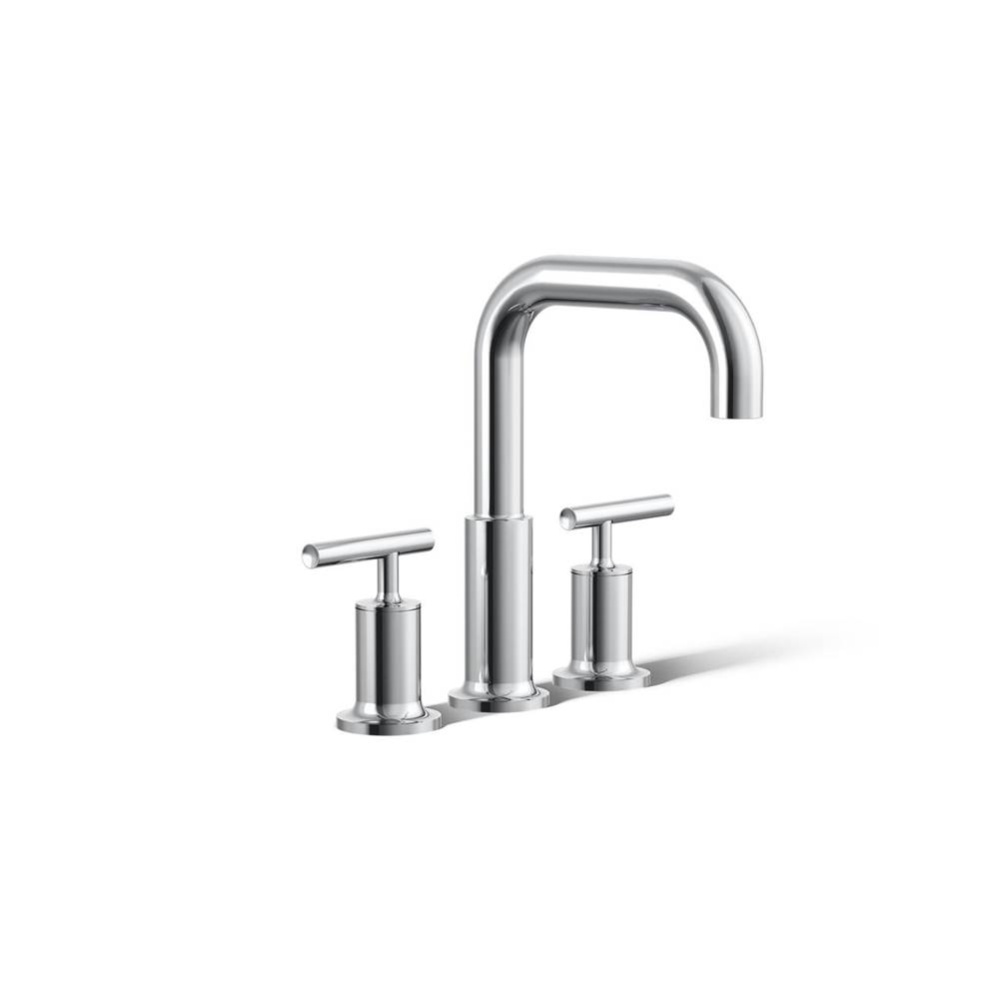 Purist® Deck-mount bath faucet trim with Lever handles