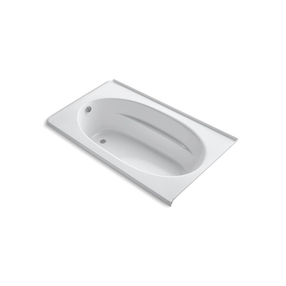 Windward® 72'' x 42'' alcove bath, left drain