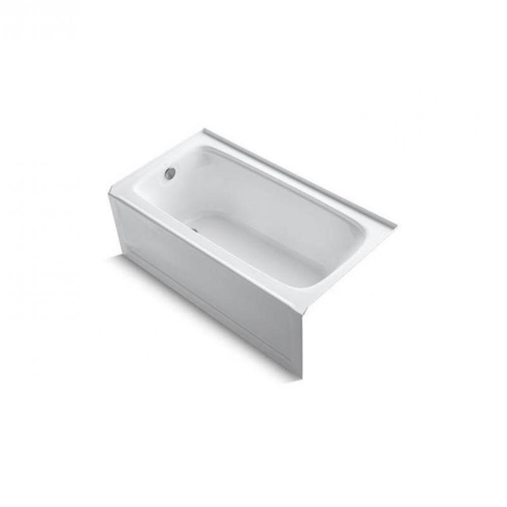 Bancroft® 60'' x 32'' alcove bath, left drain