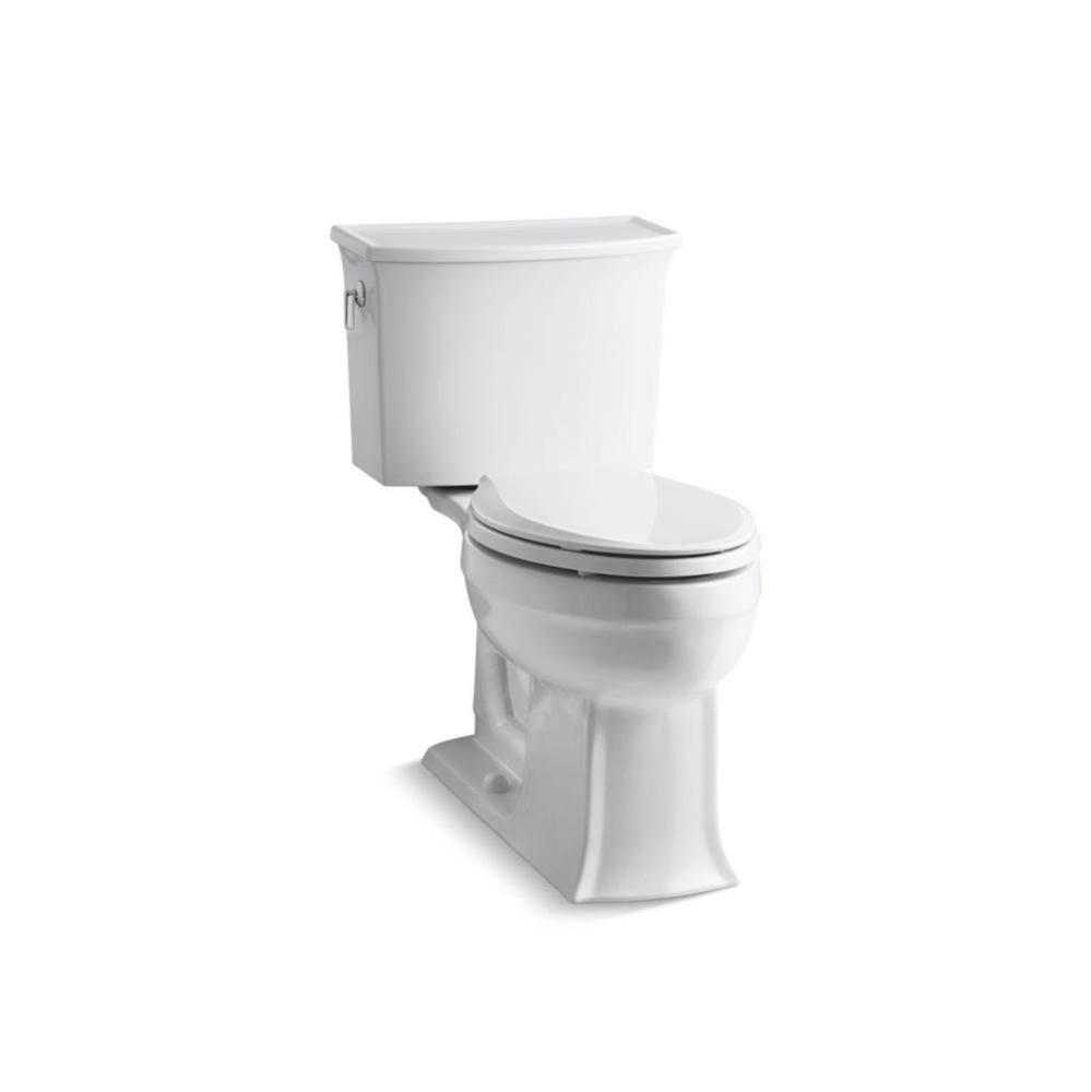 Archer® Two-piece elongated toilet, 1.28 gpf