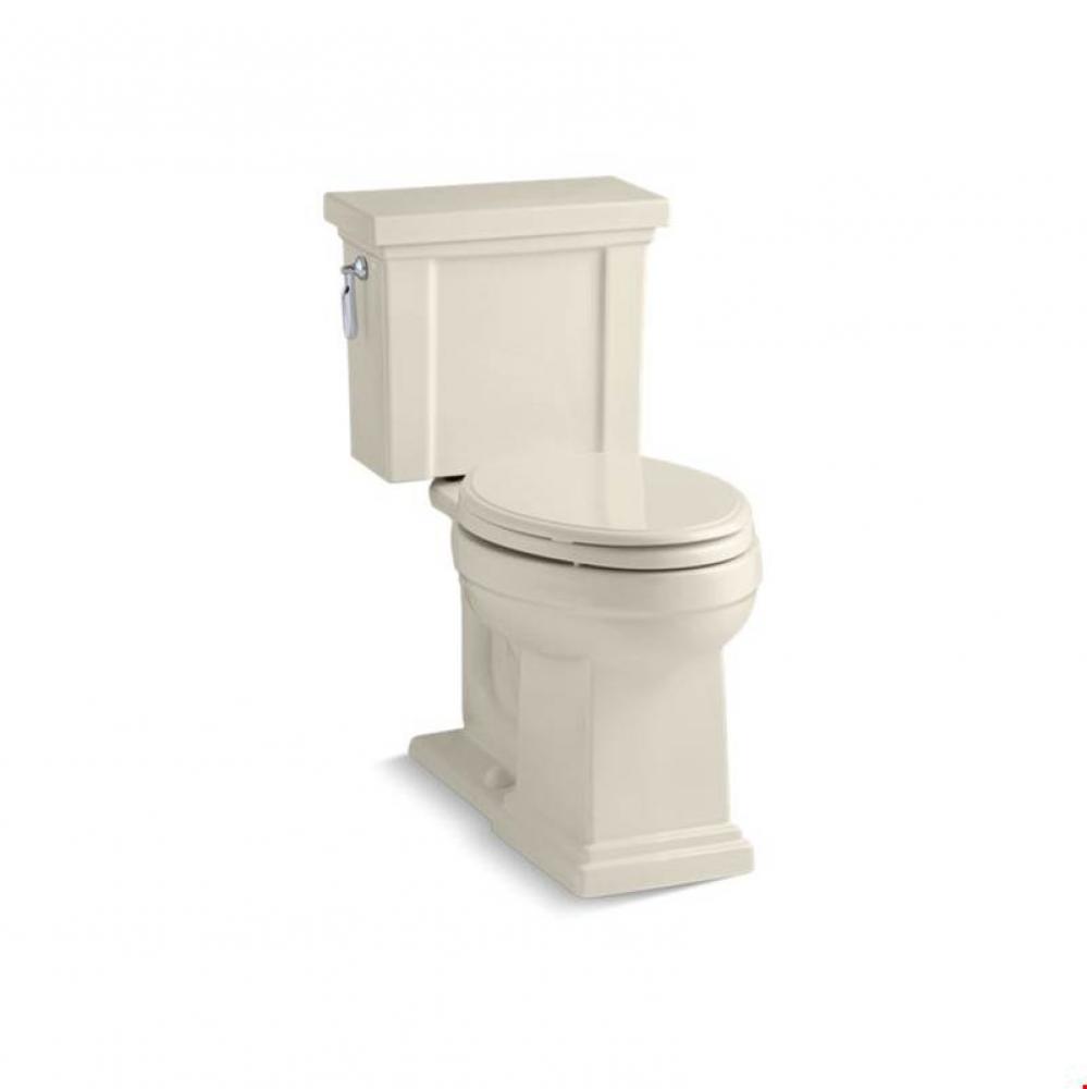 Tresham® Comfort Height® Two piece elongated 1.28 gpf chair height toilet