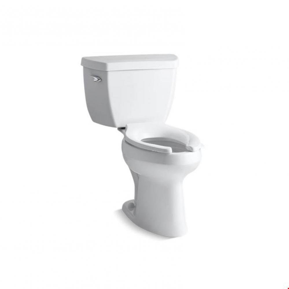 Highline® Classic Two-piece elongated chair height toilet with tank cover locks