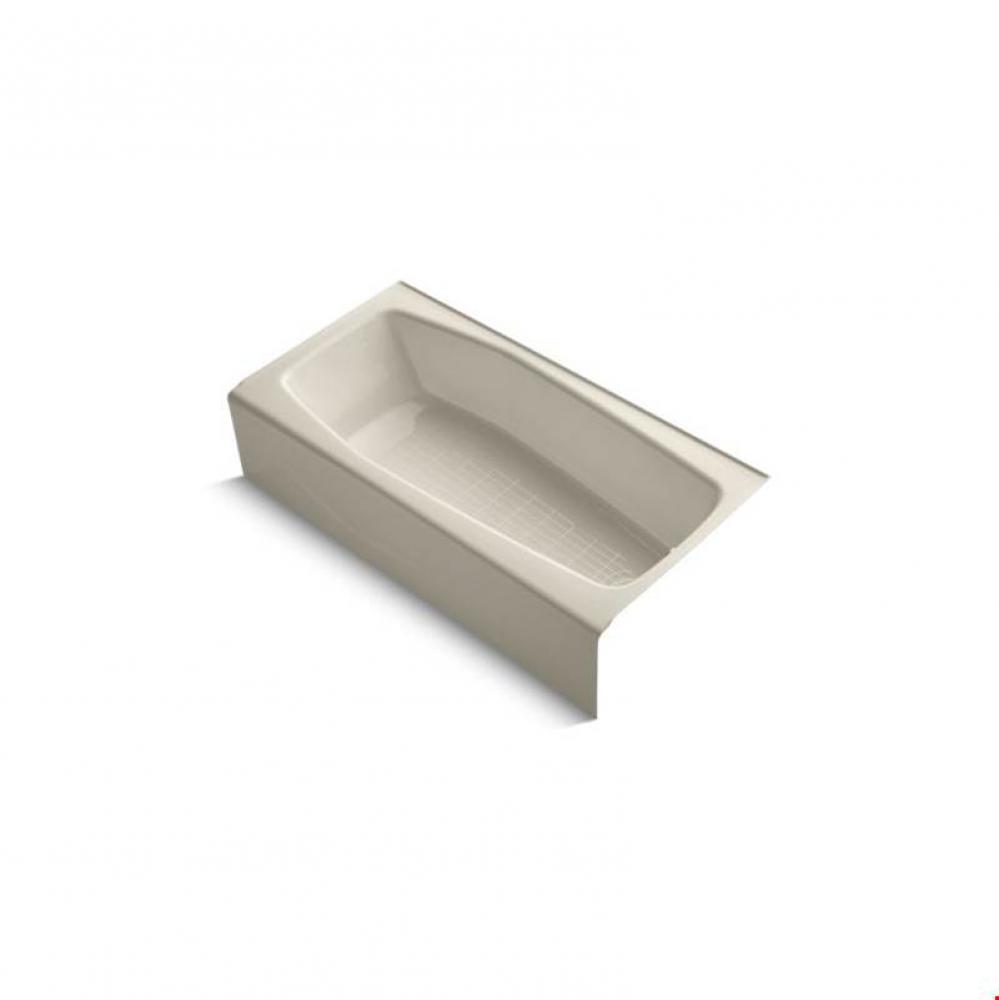 Villager® 60'' x 30-1/4'' alcove bath with integral apron and right-hand