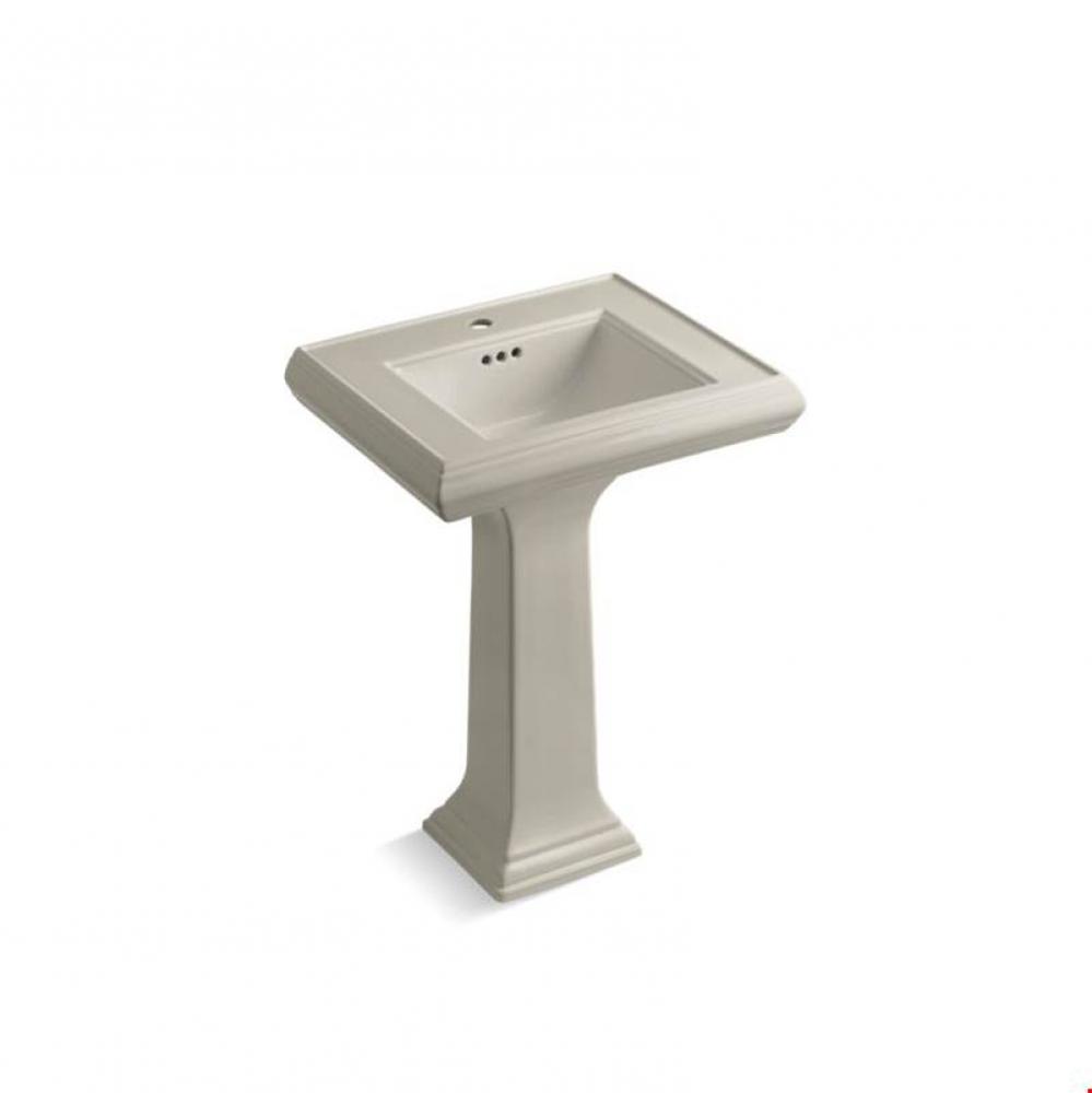 Memoirs® Classic Classic 24'' pedestal bathroom sink with single faucet hole